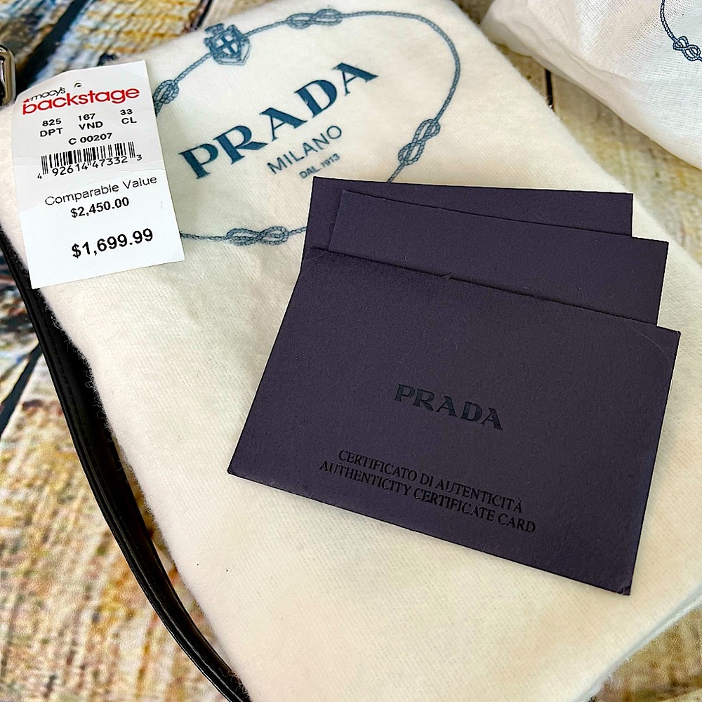 Prada Black Leather Satchel - Picture 16 of 16